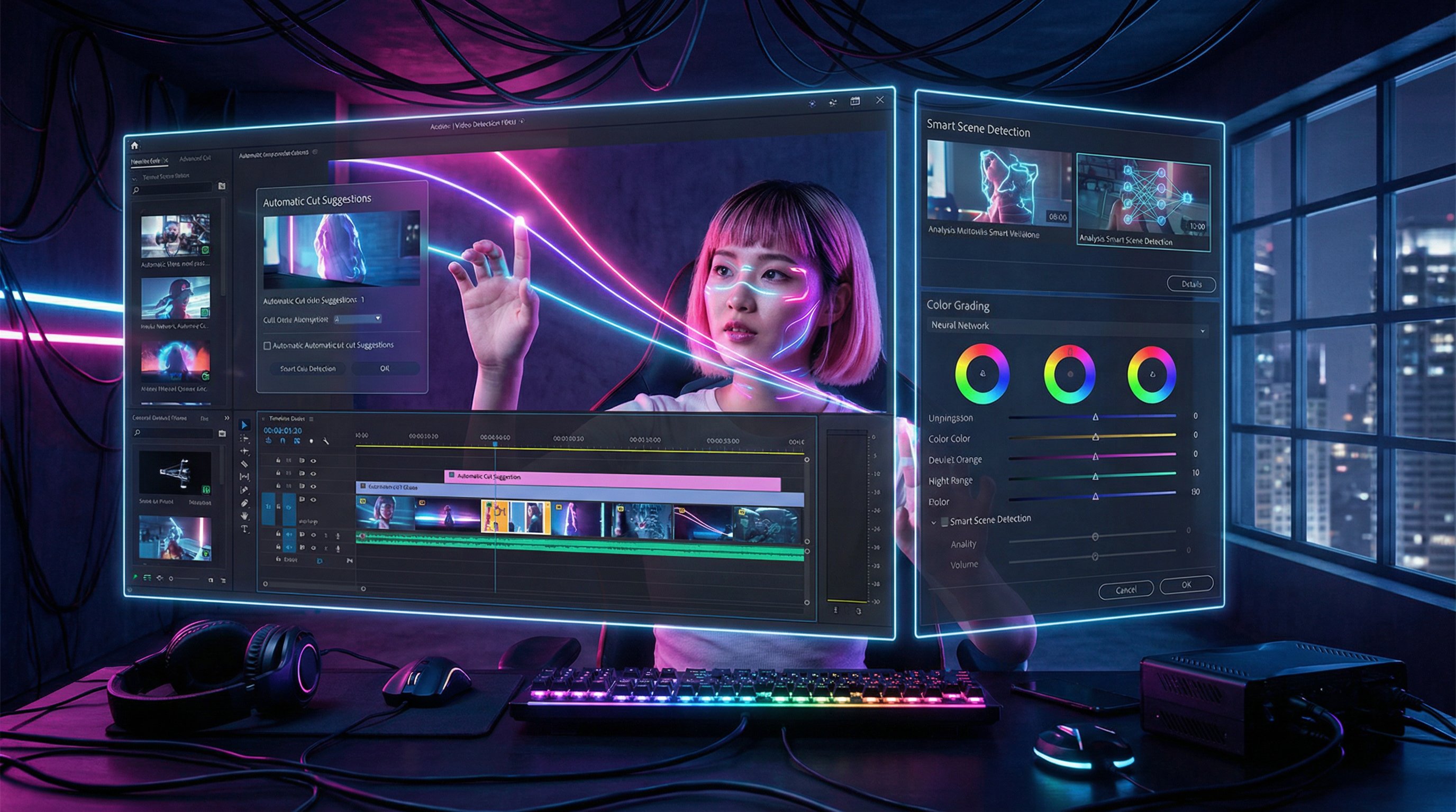 蜜桃传媒 AI视频剪辑工具