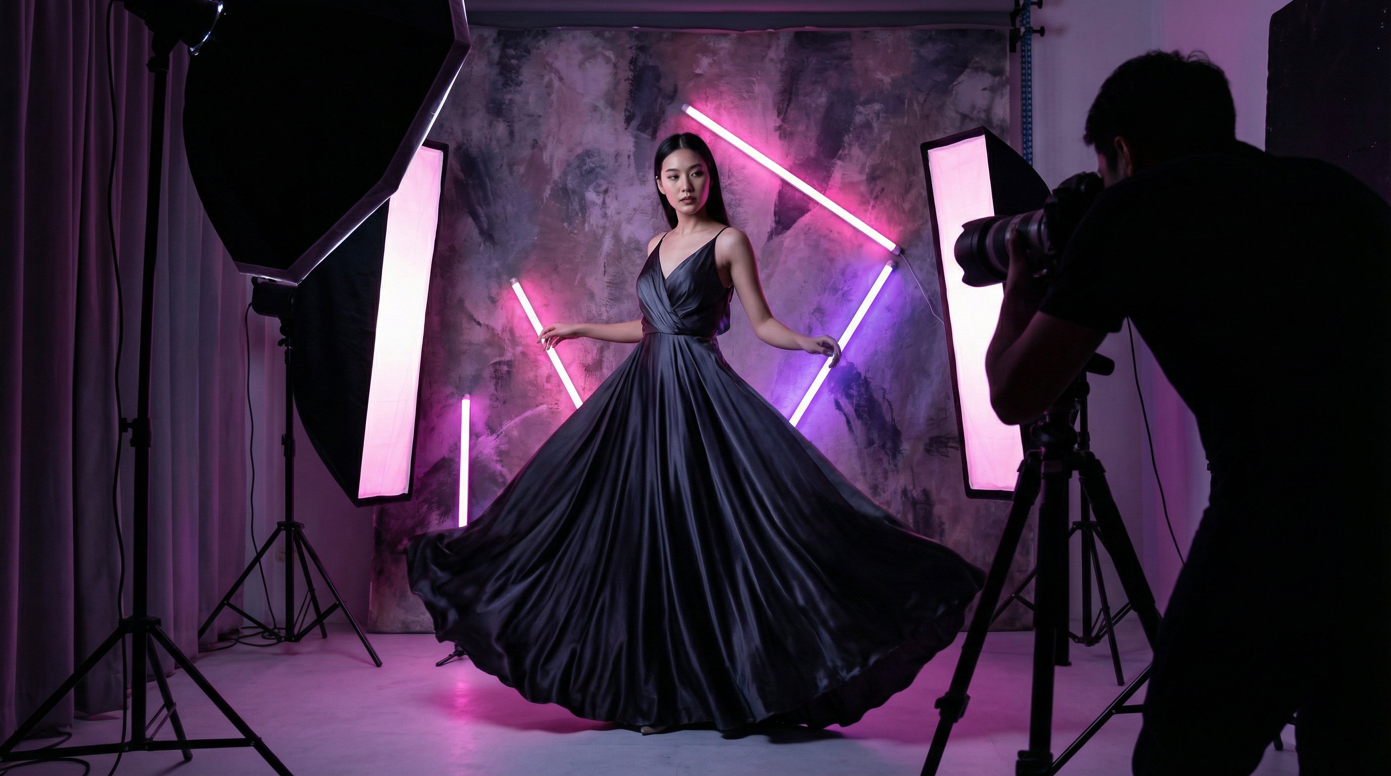 蜜桃传媒时尚写真拍摄花絮视频